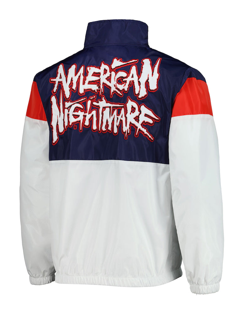 Men’s White Cody Rhodes American Nightmare Full-Zip Windbreaker Jacket