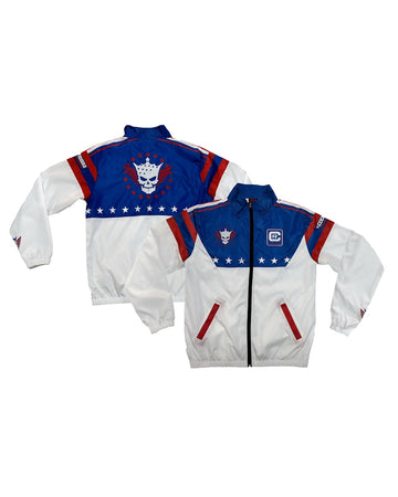 Men’s White Cody Rhodes Stars and Stripes Windbreaker Full-Zip Jacket