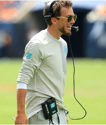 Miami Dolphins UV Coach Mint Green T-Shirt