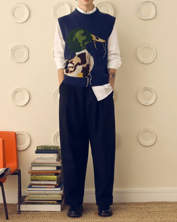 Only Murders In The Building S04 Howard Morris Duck Sweater Vest