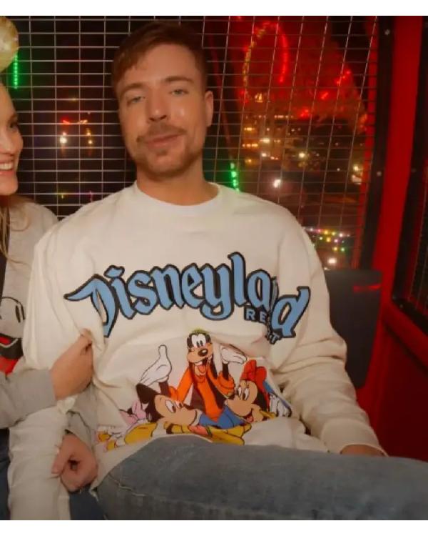 Mr. Beast Disneyland Sweatshirt