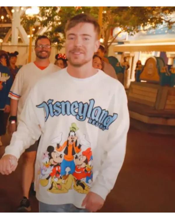 Mr. Beast Disneyland Sweatshirt