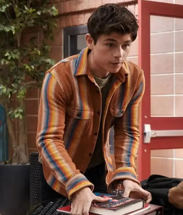 My Life With The Walter Boys S02 Alex Walter Striped Shirt
