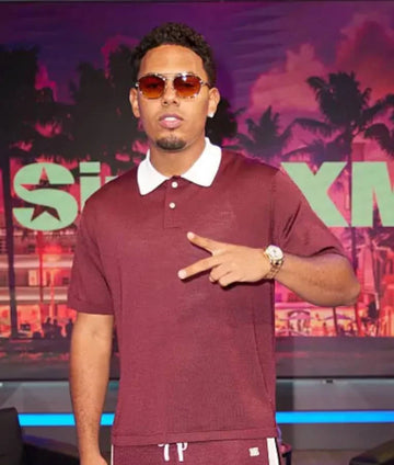 Myke Towers SiriusXM Studios Polo Shirt