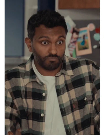 Nazeem Hussain The Role of a Lifetime S01 Plaid Shacket