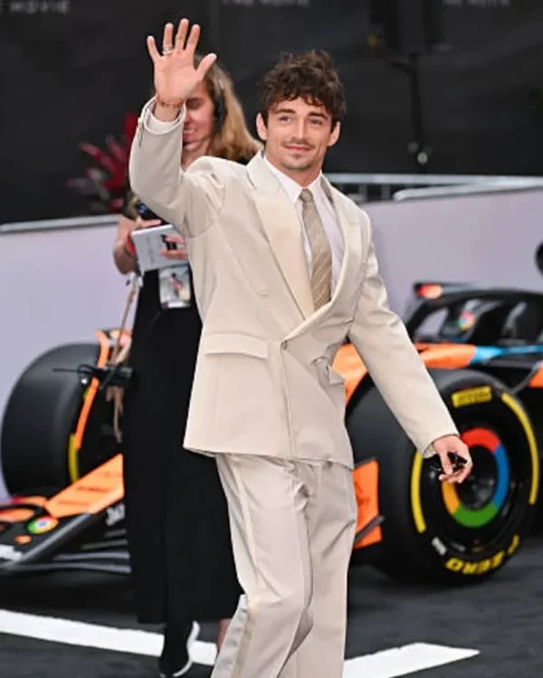Charles Leclerc F1 World Premiere Blazer