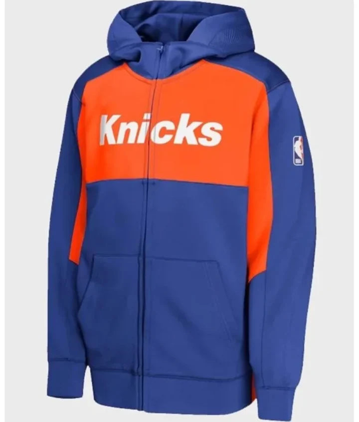 New York Knicks On-Court Showtime Performance Hoodie