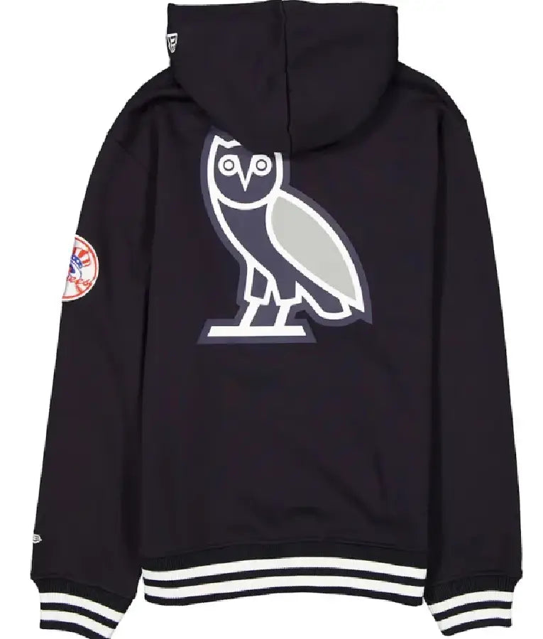 New York Yankees OVO x New Era Navy Heavyweight Hoodie