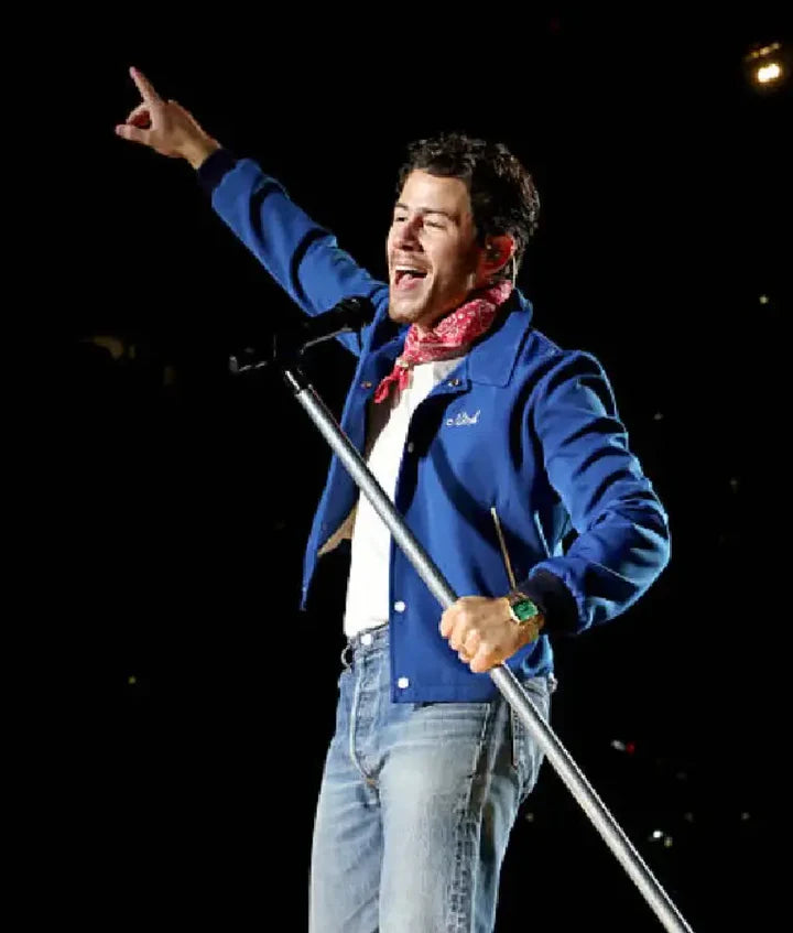 Nick Jonas JONAS20 Blue Jacket