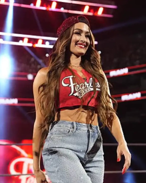 Nikki Bella Monday Night RAW Fearless Nikki Red Top