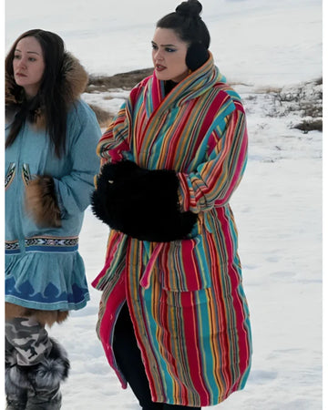 North of North Anna Lambe Multicolor Striped Robe