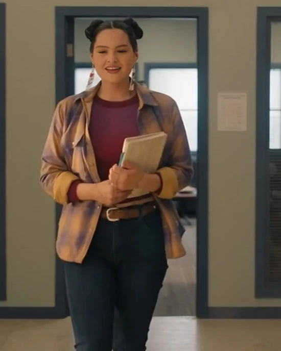 North of North Anna Lambe Purple Plaid Shirt