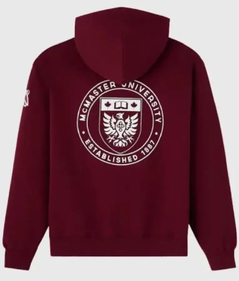 OVO McMaster University Burgundy Hoodie