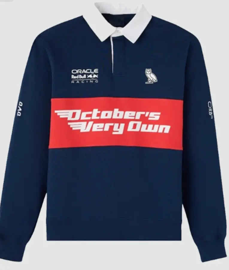 OVO x Red Bull Racing Fleece Rugby Sweatshirt