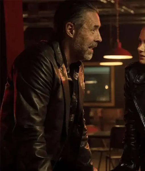 Deep Cover Paddy Considine Leather Blazer
