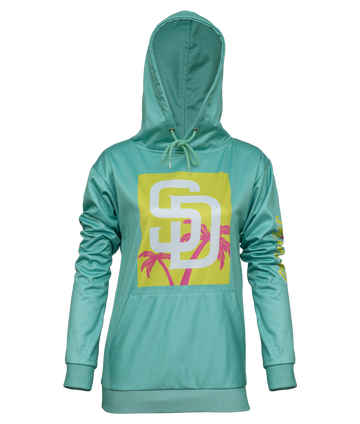 San Diego Padres Green Hoodie