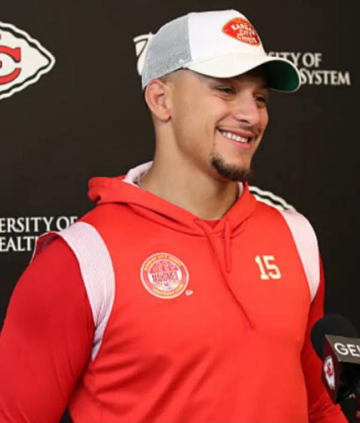 Patrick Mahomes Kansas City Chiefs Red Hoodie