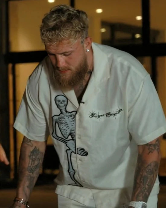 Paul American Jake Paul White Shirt