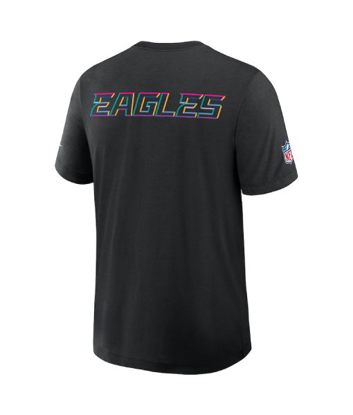Philadelphia Eagles 2025 Black Crucial Catch T-Shirt
