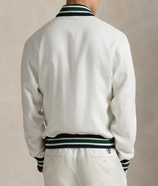 Polo Ralph Lauren US Open Linen Bomber Jacket