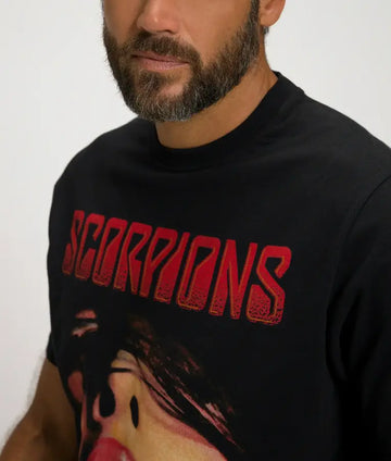 Press Junket 2025 Olympo Nuno Gallego Scorpions Printed Shirt