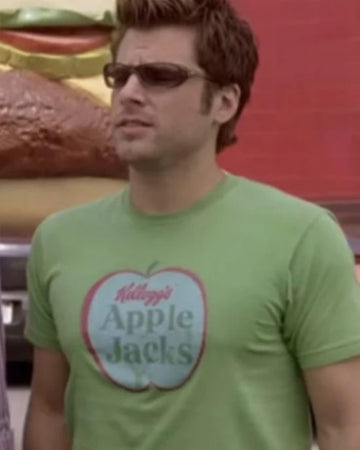 Psych-S02-James-Roday-Rodriguez-Green-Apple-T-Shirt