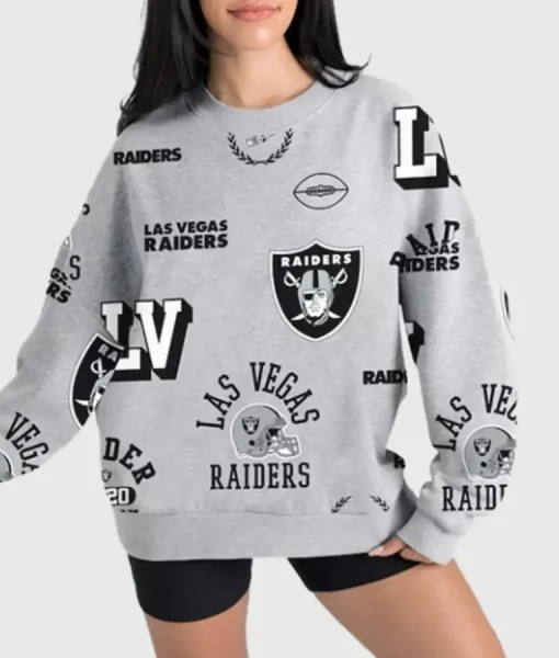 Raiders Gameday Couture Always On Repeat Sweatshirt