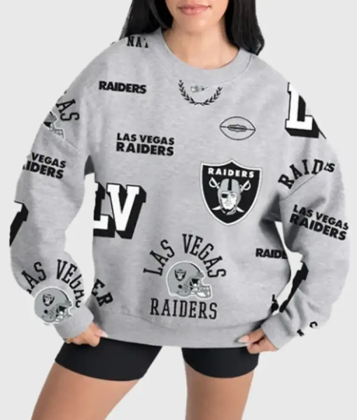 Raiders Gameday Couture Always On Repeat Sweatshirt