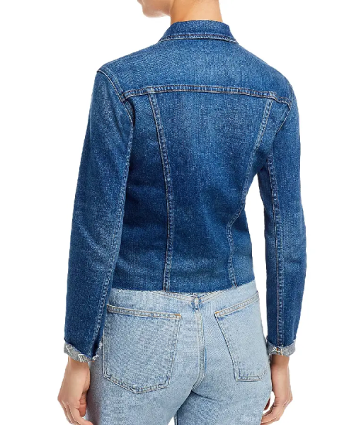 Real Housewives Of Orange County S19 Jennifer Pedranti Denim Cut Off Jacket