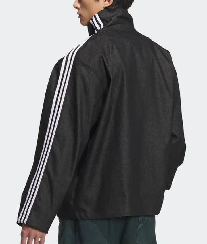 Chinese New Year Black Denim Jacket