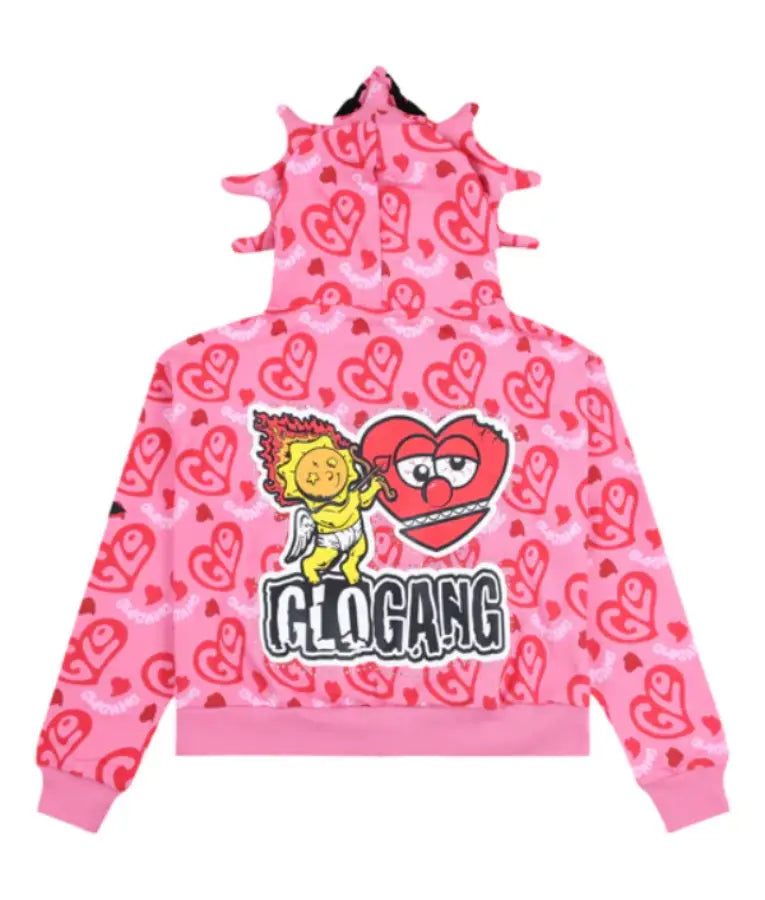 I Heart Glo Full Zip Hoodie