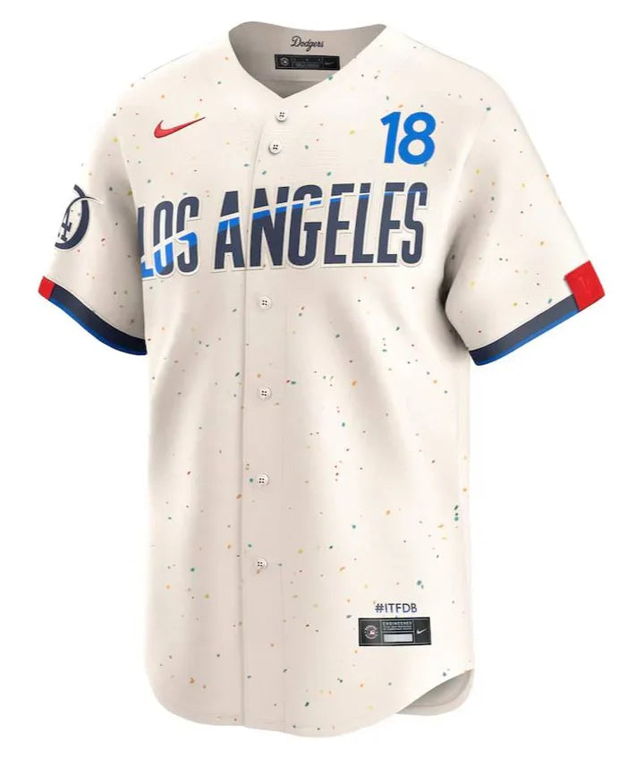 Los Angeles Dodgers Cream City Connect jersey