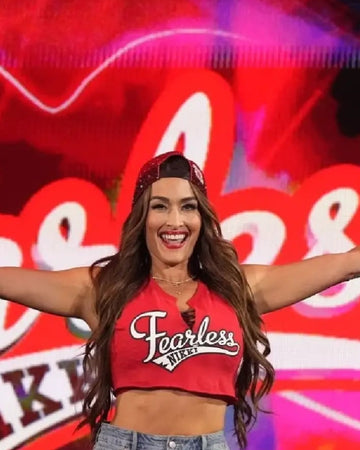 Nikki Bella Monday Night RAW Fearless Nikki Red Top