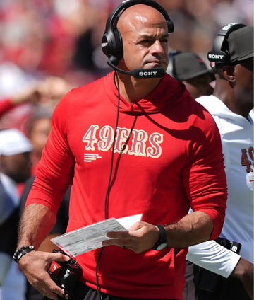 Robert Saleh San Francisco 49ers Red Hoodie