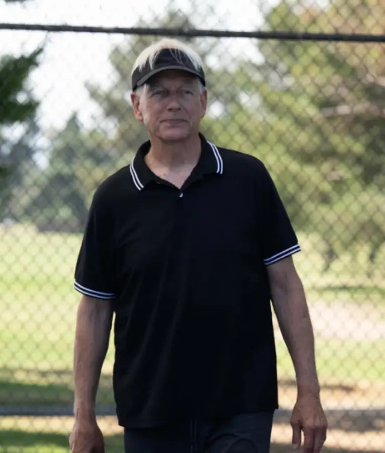 Freakier Friday Mark Harmon Black Polo Shirt