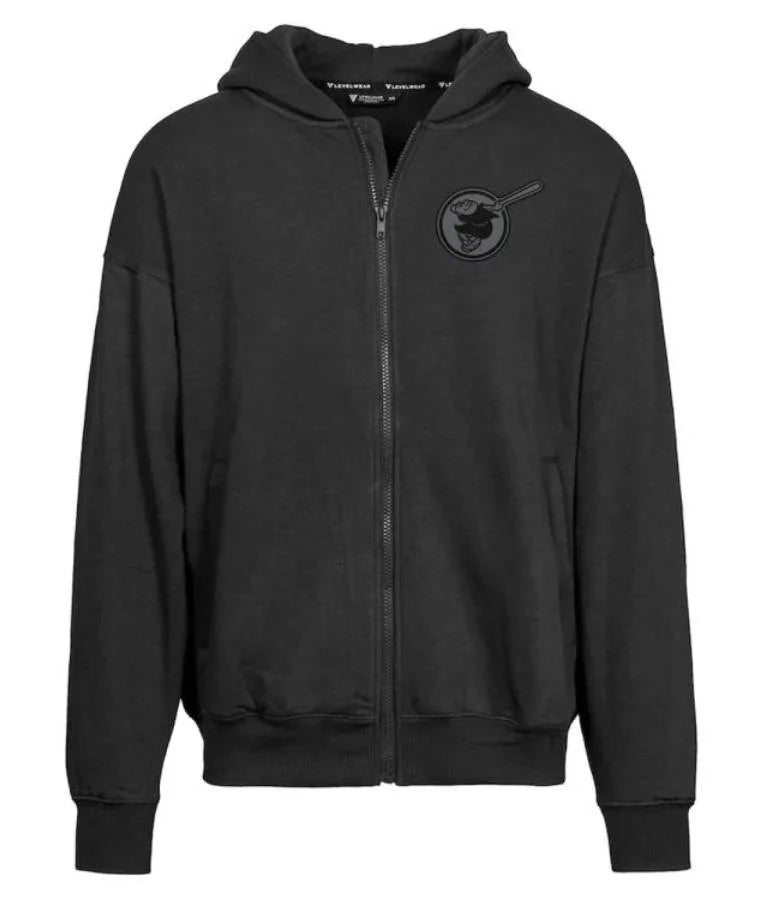 San Diego Padres Black Uphill Abyssal Full-Zip Hoodie