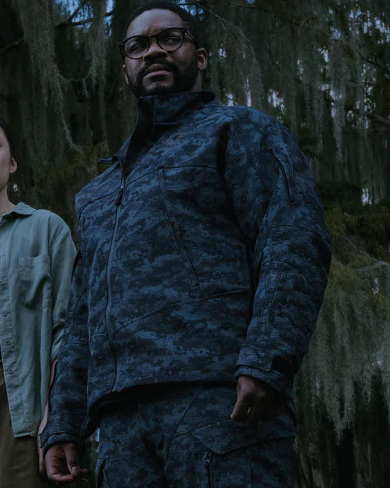 3 Body Problem 2024 Jovan Adepo Camouflage Jackets