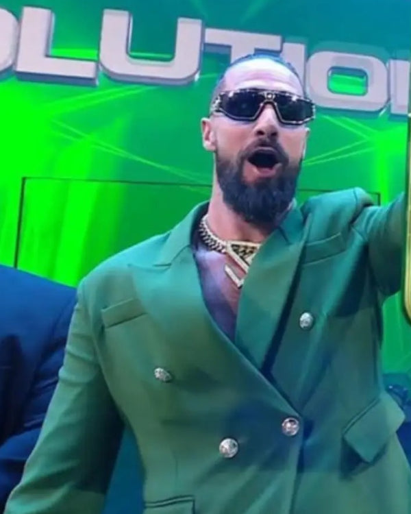 Seth Rollins Monday Night RAW Green Blazer