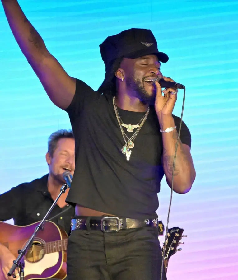 Shaboozey YES Scholars 25th Anniversary Gala Black T-shirt