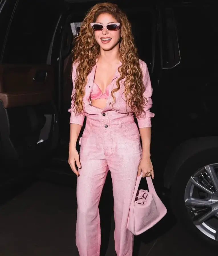 Shakira Ulta Beauty Mexico Pink Jumpsuit