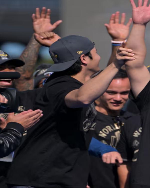 Shohei Ohtani 2025 Dodgers World Series Celebration T-Shirt