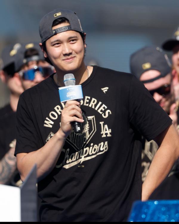 Shohei Ohtani 2025 Dodgers World Series Celebration T-Shirt
