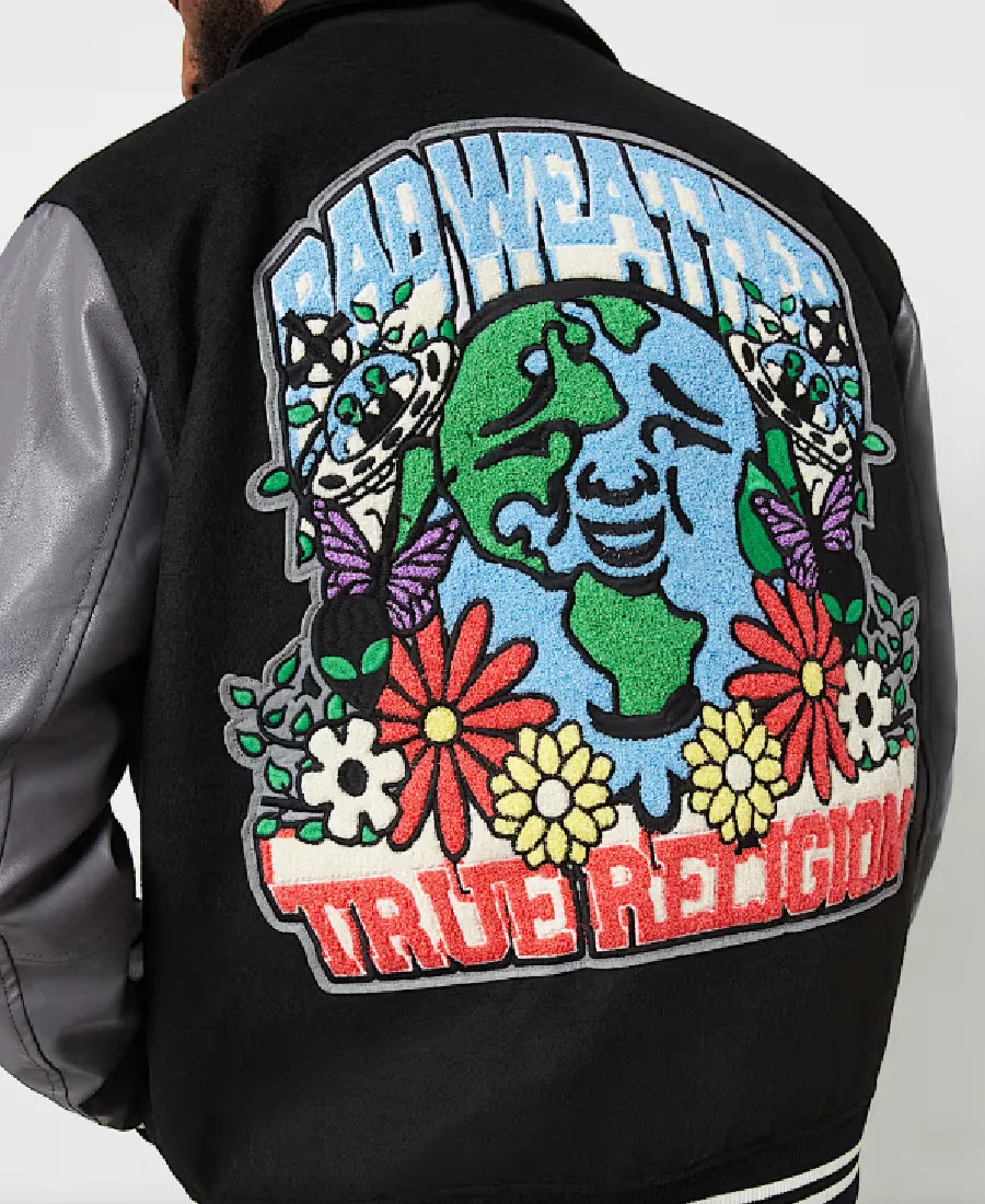 Bw x Tr Patch Varsity Jacket