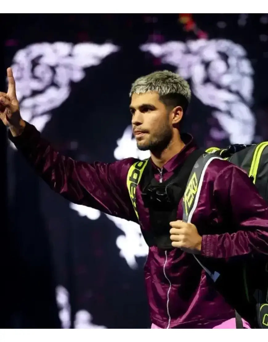 Carlos Alcaraz Six Kings Slam 2025 Purple Jacket
