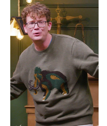 Smartypants S02 Green Mamoth Print Sweater