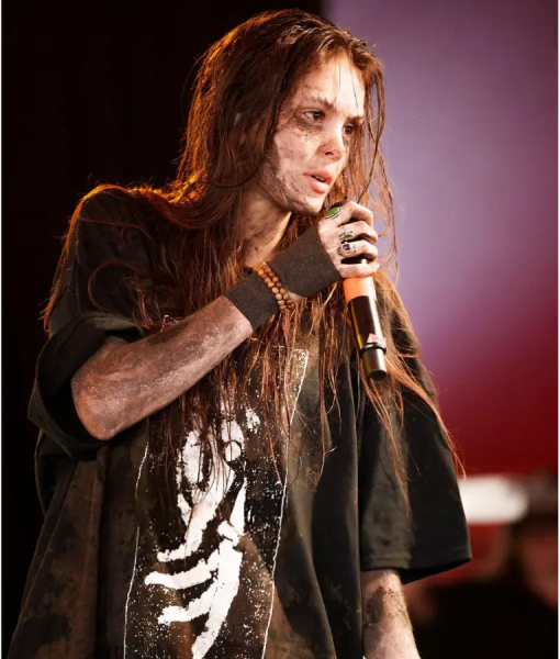 Sofia Isella Reading Festival 2025 Black Graphics Shirt