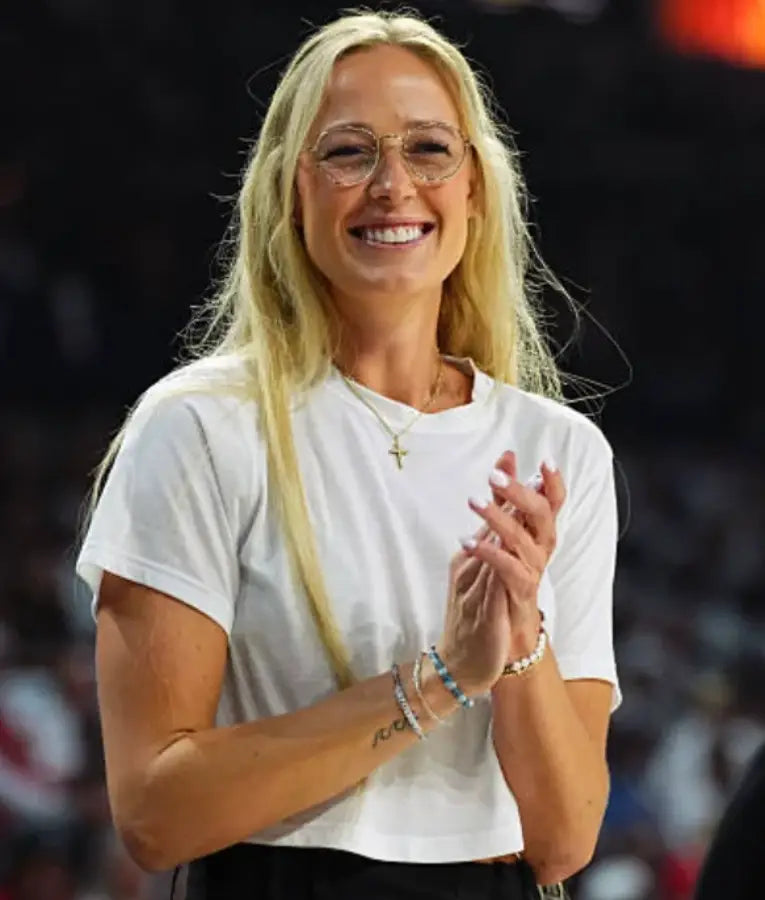 Sophie Cunningham 2025 WNBA Playoffs Semifinal White T-Shirt