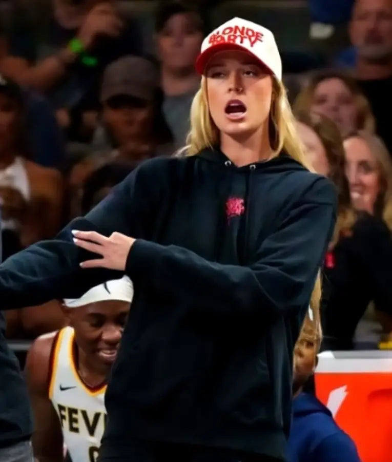 Sophie Cunningham WNBA Playoffs Indiana Fever Black Hoodie