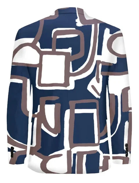 Stegaro Abstract Art Blazer