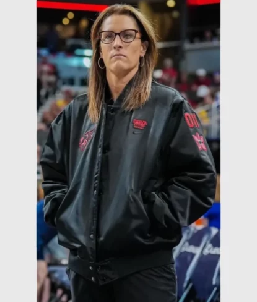 Stephanie White Indiana Fever Stranger Things Jacket